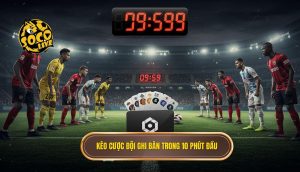 Kèo cược đội ghi bàn trong 10 phút đầu