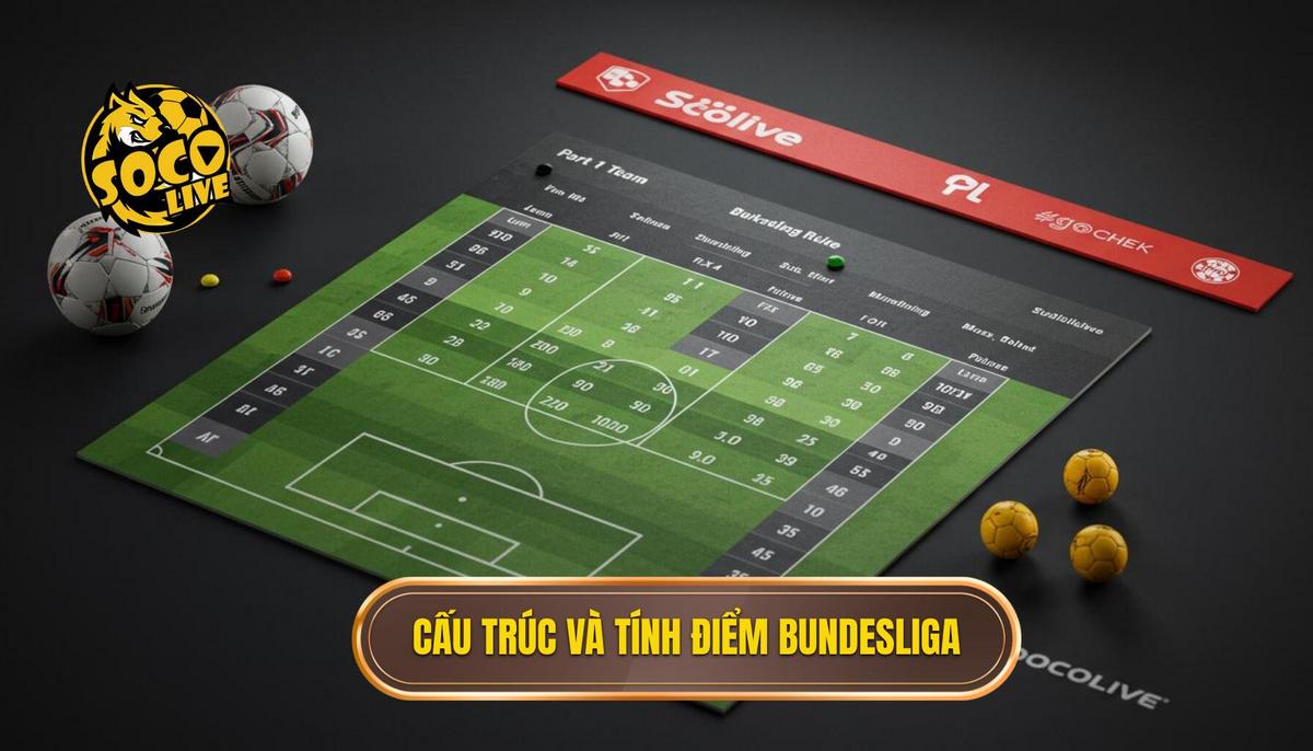 Bảng Xếp Hạng Bundesliga 2025: Phân Tích Chuyên Sâu, Dự Đoán Đỉnh Cao 1 Phần 1_ Cấu Trúc và Quy Tắc Tính Điểm Của Bảng Xếp Hạng Bundesliga