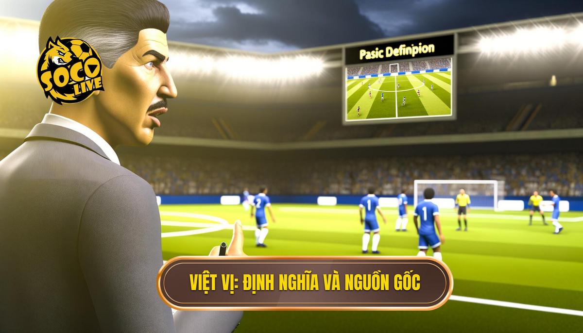 Việt Vị Là Gì? Phân Tích Chuyên Sâu Luật Việt Vị Trong Bóng Đá 1 Phần 1_ Định Nghĩa Cơ Bản Việt Vị Là Gì và Nguồn Gốc