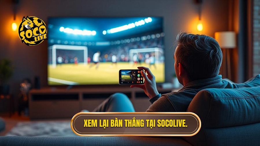 1. Xem lại bàn thắng tại Socolive.