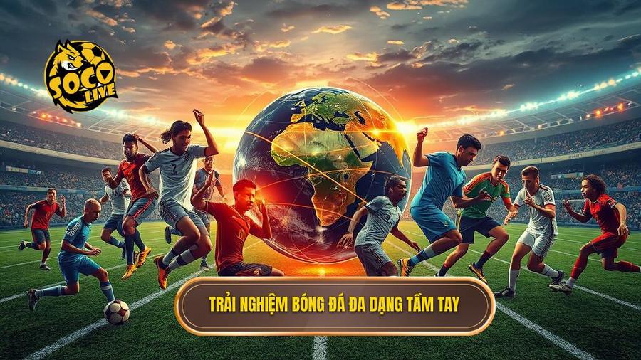 3. Trải nghiệm bóng đá đa dạng tầm tay