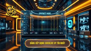 Bảng xếp hạng Socolive uy tín nhất