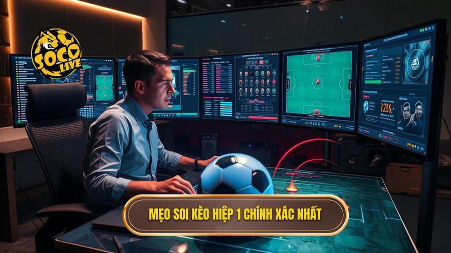 Mẹo soi kèo hiệp 1 chính xác: Bí quyết vàng từ chuyên gia SOCOLIVE 2 Tổng hợp các mẹo soi kèo hiệp 1 chính xác nhất hiện nay