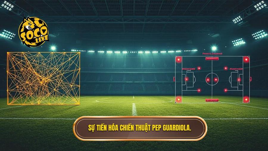 Chiến thuật Pep Guardiola: Sự Tiến Hóa Của Triết Lý Bóng Đá Đỉnh Cao 2 Sự tiến hóa qua các thời kỳ của Chiến thuật Pep Guardiola