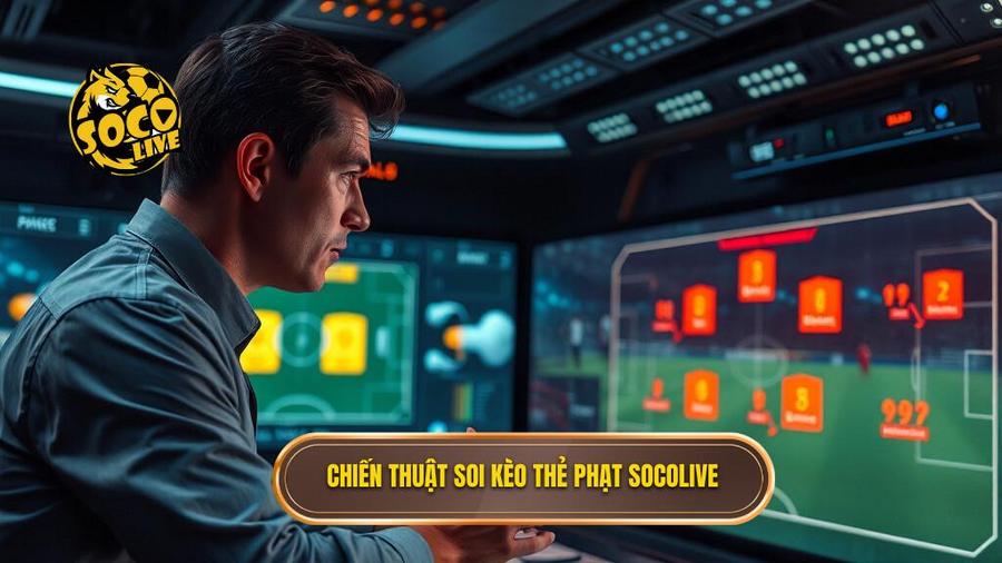 Bí quyết chọn kèo thẻ phạt: Nghệ thuật đọc trận đấu từ góc nhìn chuyên gia 3 Chiến thuật soi kèo thẻ phạt từ góc nhìn chuyên gia SOCOLIVE