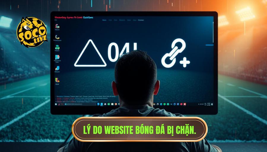Tại sao các website xem bóng đá trực tuyến thường xuyên bị chặn?