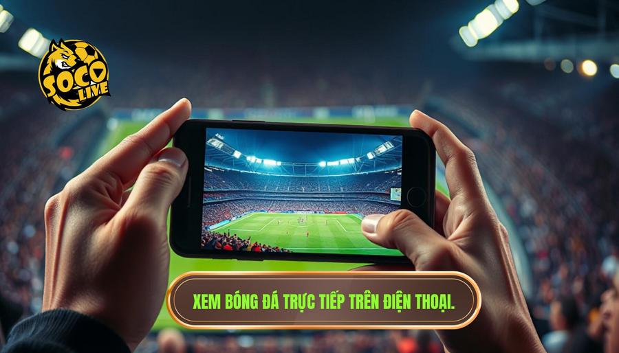 Cách xem Socolive trên điện thoại đơn giản, mượt mà từ A-Z 1 Tại sao nên chọn xem bóng đá trực tiếp trên điện thoại?