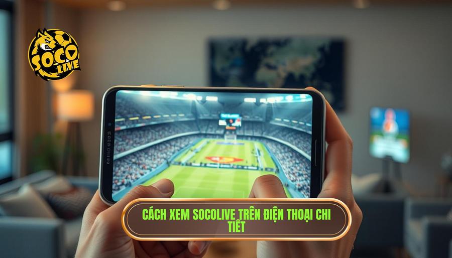 Cách xem Socolive trên điện thoại đơn giản, mượt mà từ A-Z 2 Hướng dẫn chi tiết cách xem Socolive trên điện thoại đơn giản nhất