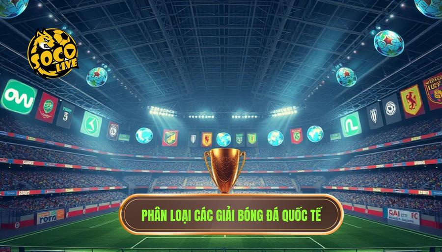 Giải bóng đá quốc tế: Hành trình chinh phục trái tim người hâm mộ toàn cầu 1 Phân loại các giải bóng đá quốc tế