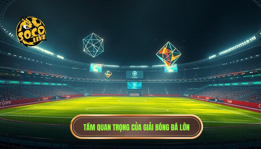 Giải bóng đá hàng đầu: Hành trình khám phá những đấu trường đẳng cấp nhất hành tinh 3 Tầm quan trọng của giải bóng đá lớn